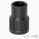 Indasa Gummi-Schlauch-Anschluss -B- 30/45L, Gewindeschlauch-Adapter 29 mm - Geeignet für Staubsauger-Einheit Lpe45/ Le30