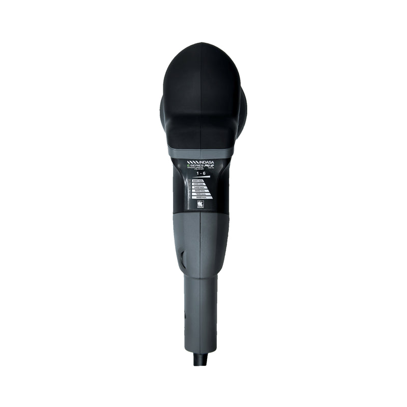 INDASA XCE 10-8 125 - Exzenterpolierer PRO XP Profi Poliermaschine125mm  - 710W bis 4500U/min 6-stufiger Polierer