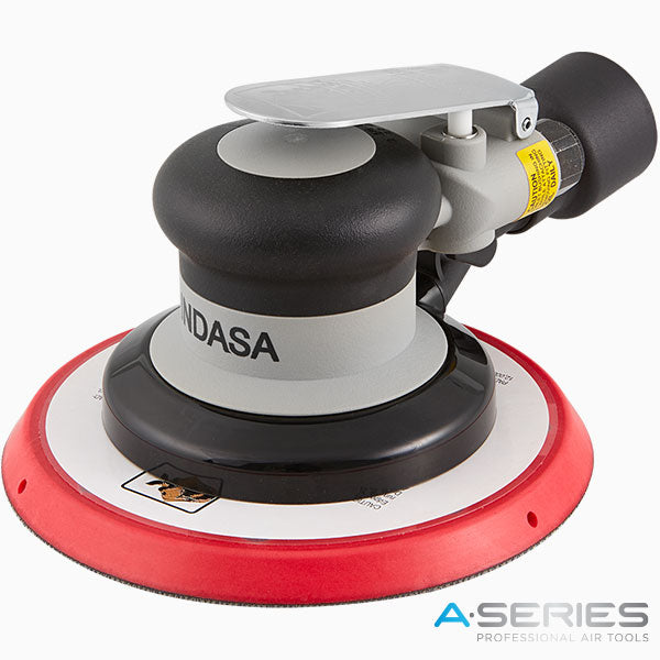 Indasa Exzenter A-Series 150mm 2,5mm oder 5mm Hub inkl. Teller 5H, Exzenterschleifer, Luftschleifer, Pneumatisch
