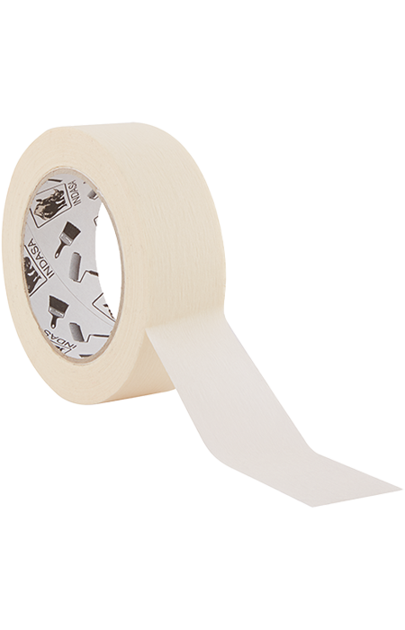 Indasa Klebeband Weiß, Abdeckband, Masking Tape, Mallerband, Kreppband, Mallerkrepp - MTG-DECO - 60°C