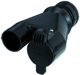 Indasa - Zwei Wegeverbindung 50 mm - Y-Stück - für Indasa Staubsauger