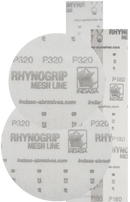 INDASA 50 x MESH LINE Ø 125mm Klett Exzenter Schleifgitter Schleifscheiben