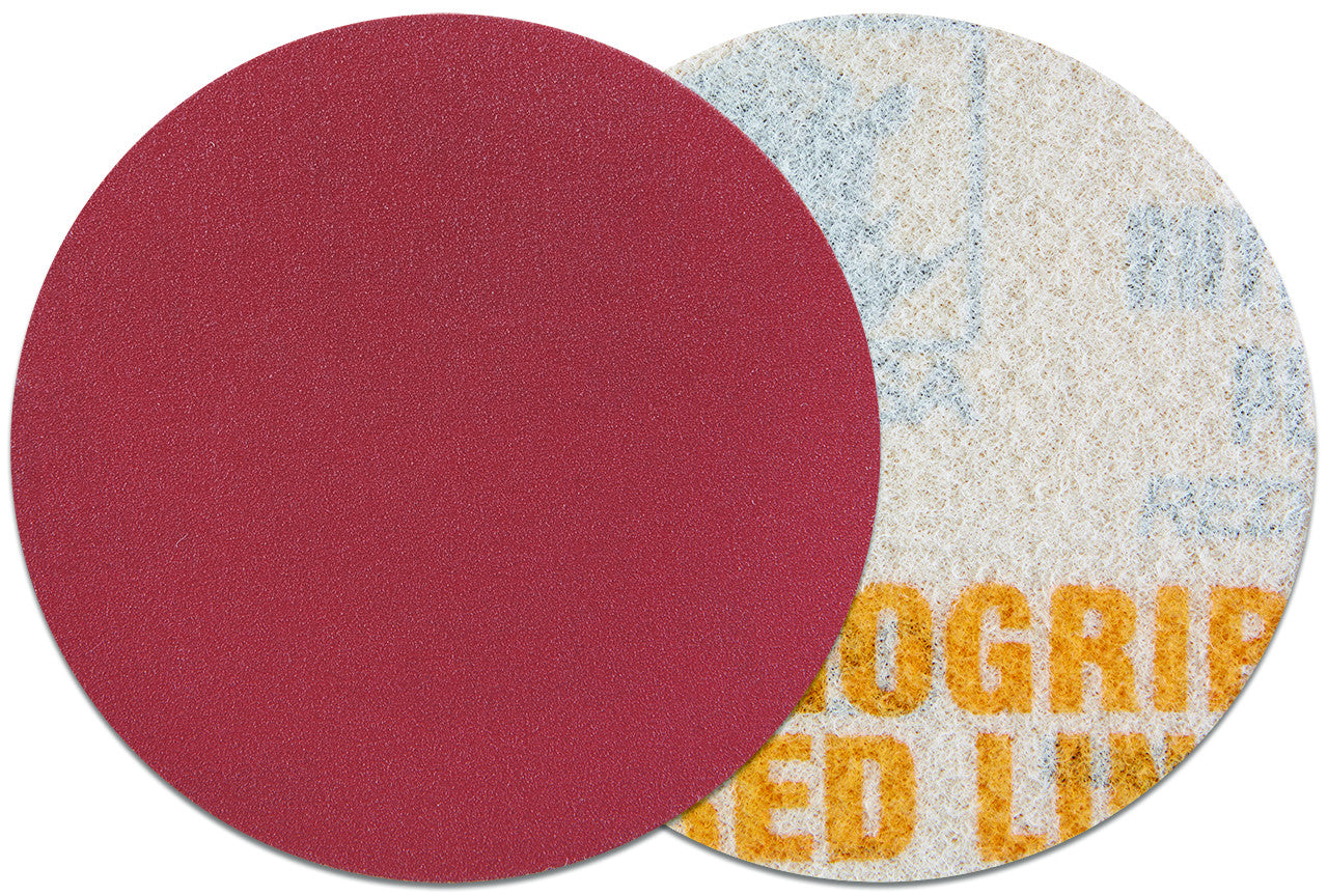 50 x Indasa Schleifscheiben RHYNOGRIP RED LINE D 75mm - Exzenter Profi Schleifpapier Klett, Exzenterschleifpapier