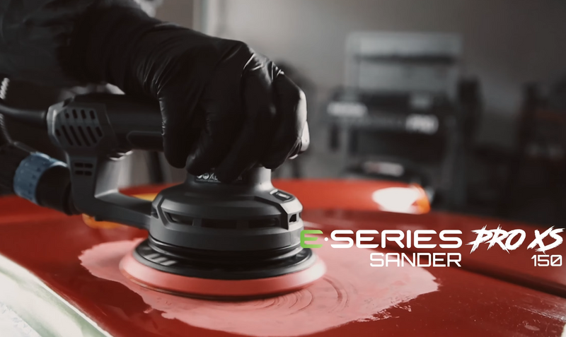 [Vorverkauf] E-SERIES PRO XS SANDER 150mm + extra Schleifteller + Interface Kissen