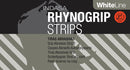 50 x  Indasa Schleifstreifen RHYNOGRIP WHITE LINE 115x230mm 22Loch,  Rutscherstreifen, Schleifpapier für Rutscher und Schleifklotz