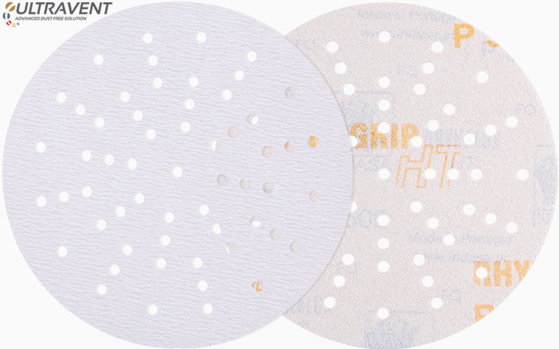 50 x Indasa Schleifscheiben RHYNOGRIP HT LINE ULTRAVENT D 150 mm 57Loch - Hochleistung Schleifmittel