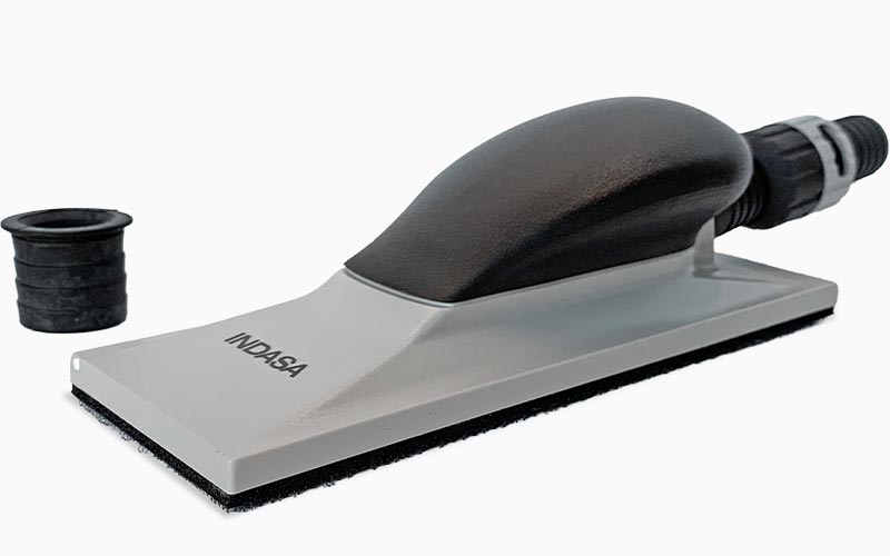 Indasa Schleifblock mit Absaugung Klett 70 x 198mm 11Loch - Schleifklotz