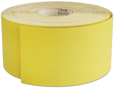 Indasa RHYNALOX YELLOW LINE Schleifpapier auf Rolle 115mm x 50m, Schleifrolle