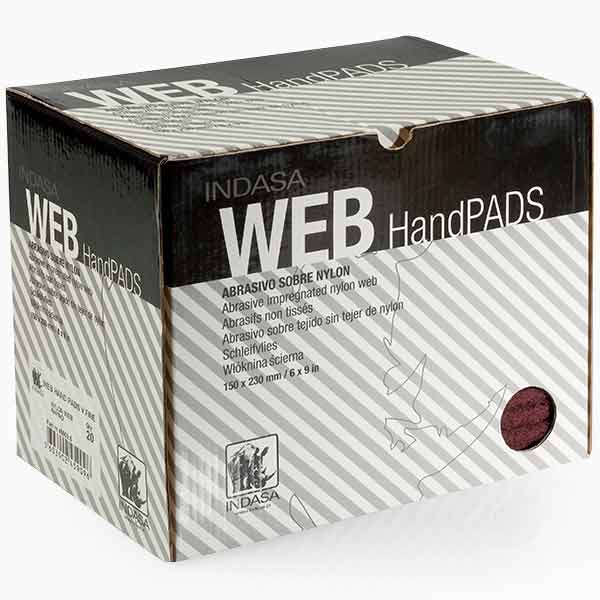 20 x Indasa Schleifvlies Pads 150x230 mm, Schleifvliespads, Vliespads, Schleifpad, Schleifmatte (medium, fine und ultrafine)