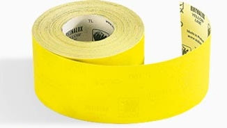 Indasa RHYNALOX YELLOW LINE Schleifpapier auf Rolle 115mm x 50m, Schleifrolle