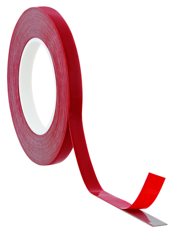 Indasa - doppelseitiges Acrylklebeband - rot extra stark