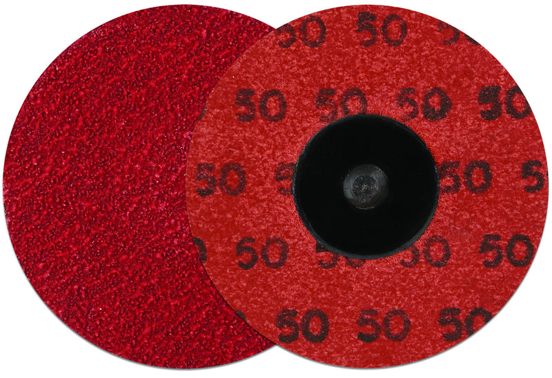 25 x Indasa Rhyno Schnellwechselscheiben CERAMIC 50mm, Locking Discs, Schnellwechsel Schleifscheiben