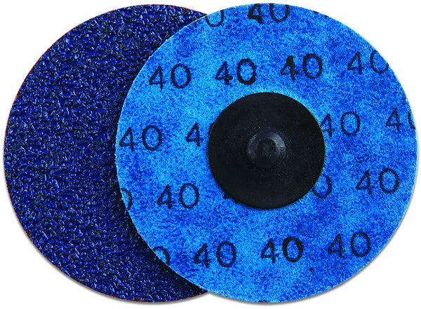 25 x Indasa Rhyno Schnellwechselscheiben Zirkonium 75 mm, Locking Discs, Schnellwechsel Schleifscheiben