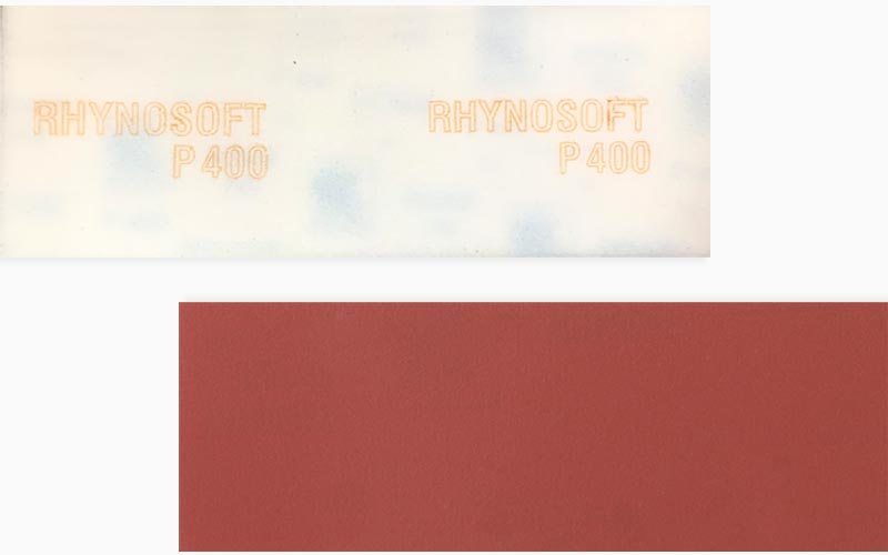 20 x Indasa RHYNOSOFT Pads 115 x140mm Körnung wählbar Schleifpapier SchleifSchwamm, Schleifblatt mit Schaumstoffunterlage geschnitten