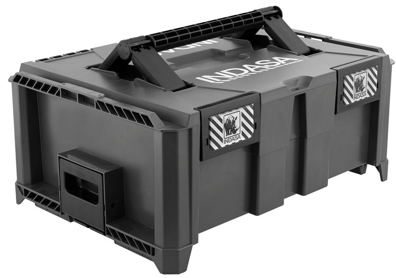 Indasa Kunststoffbox für Werkzeuge und Schleifgeräte 464x335x21