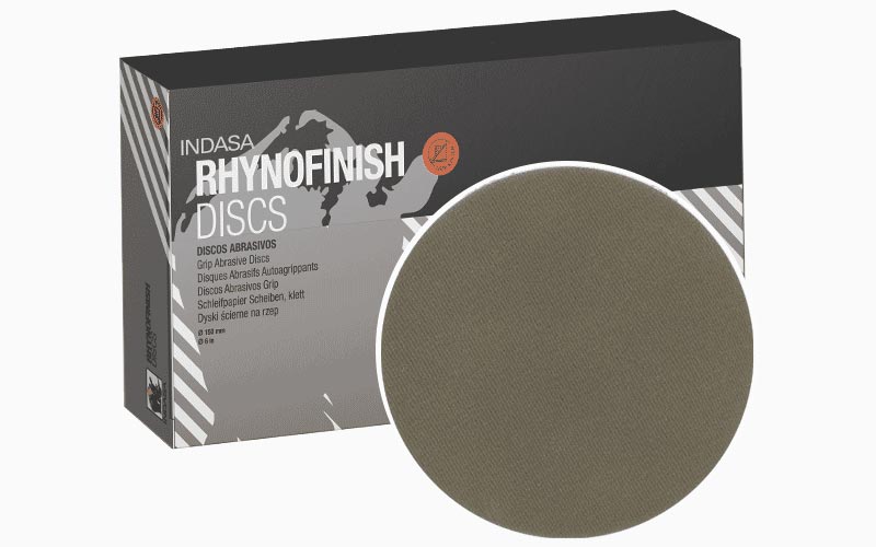 20 x Indasa RHYNOFINISH Schleifscheibe mit Schaumstoffunterlage D 75mm, Feinschleifscheibe