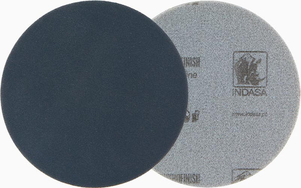 20 x  Indasa RHYNOFINISH Schleifscheibe mit Schaumstoffunterlage D 150mm, Feinschleifscheibe